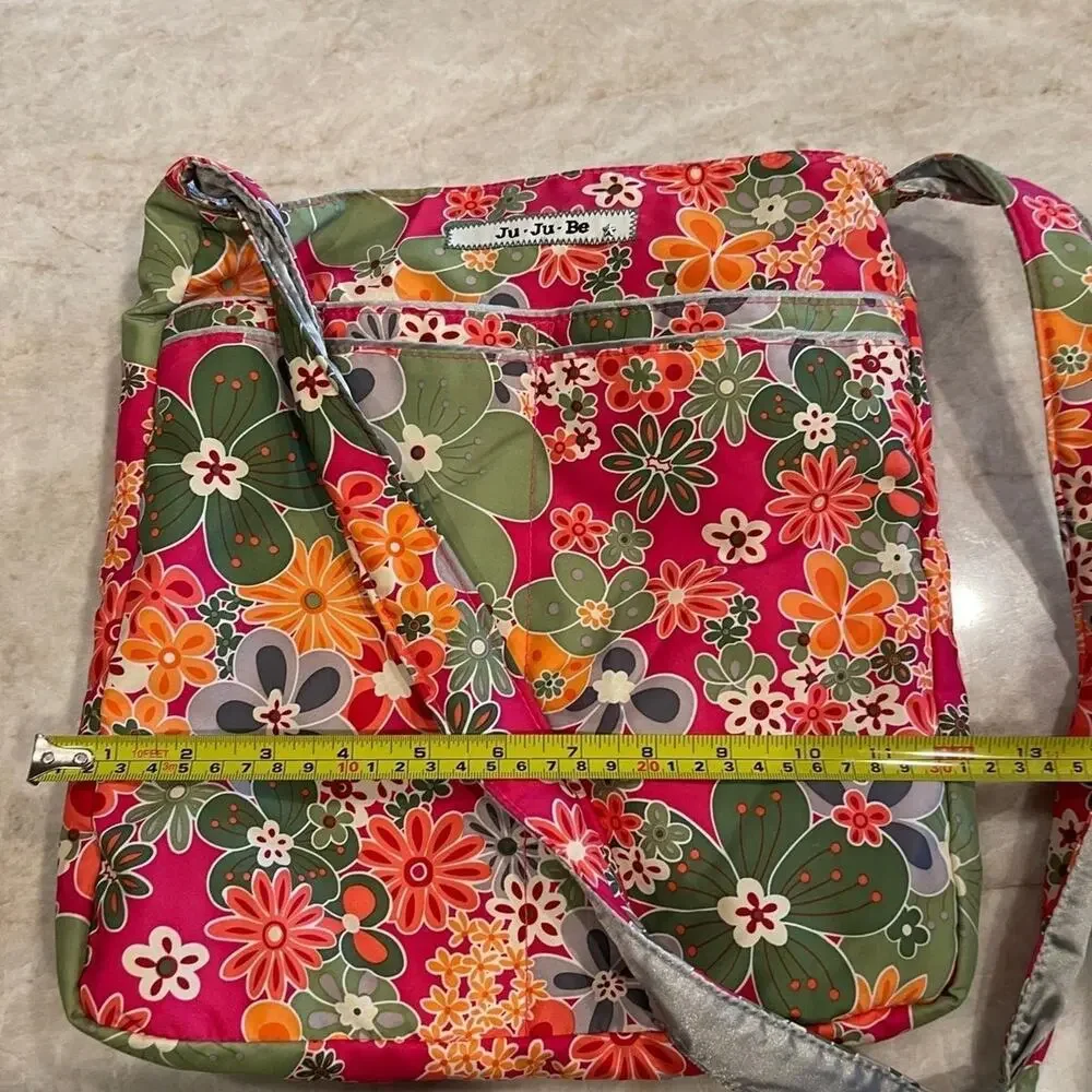 Ju-Ju-Be  perky perennials Crossbody Purse Diaper Bag
